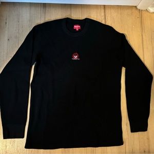 Supreme Vampire Waffle Thermal
Black
